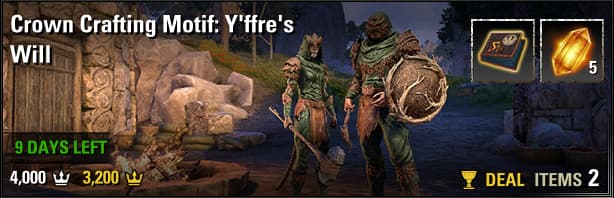 Crown Crafting Motif: Y'ffre's Will