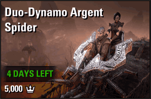 Duo-Dynamo Argent Spider