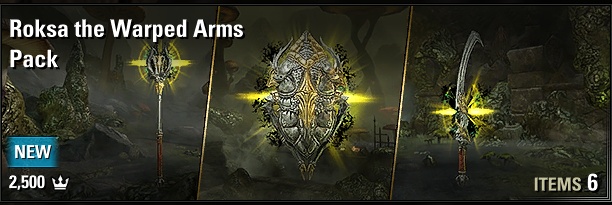 Roksa the Warped Arms Pack