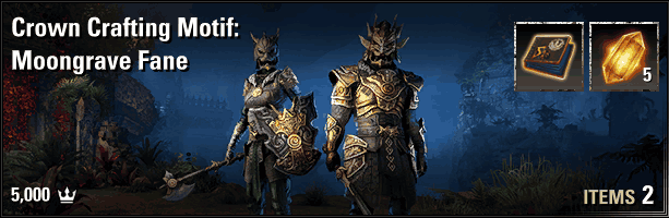 Crown Crafting Motif: Moongrave Fane