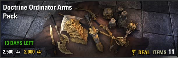 Doctrine Ordinator Arms Pack