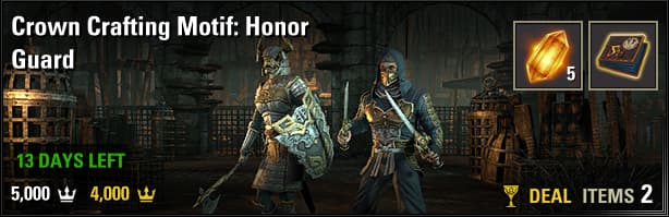 Crown Crafting Motif: Honor Guard