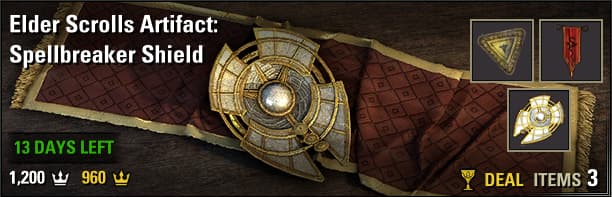 Elder Scrolls Artifact: Spellbreaker Shield