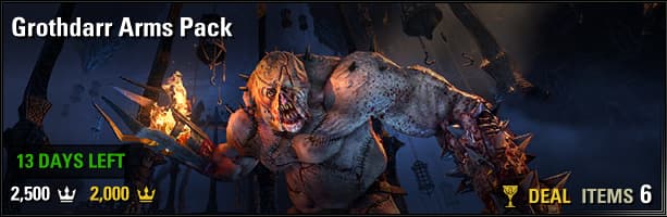 Grothdarr Arms Pack