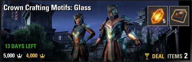 Crown Crafting Motifs: Glass