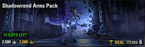 Shadowrend Arms Pack