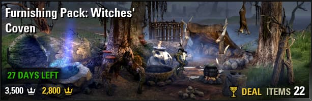 Furnishing Pack: Witches' Coven