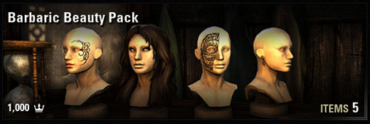 Barbaric Beauty Pack