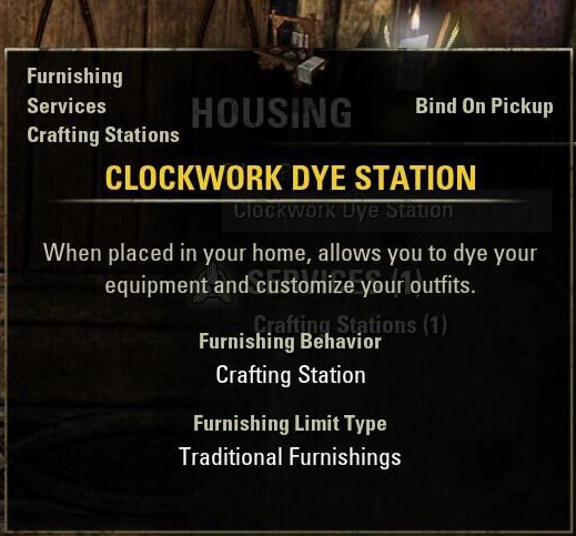 Clockwork Dye Station