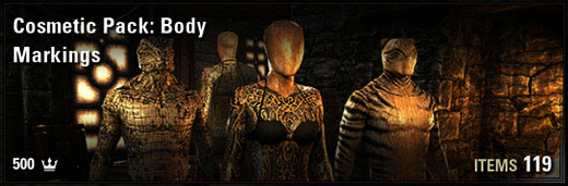 Cosmetic Pack: Body Markings