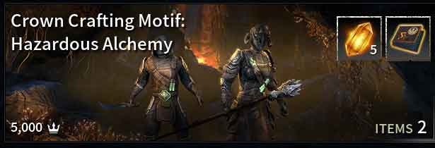 Crown Crafting Motif: Hazardous Alchemy