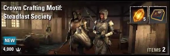 Crown Crafting Motif: Steadfast Society