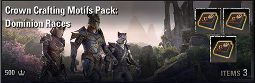 Crown Crafting Motifs Pack: Dominion Races