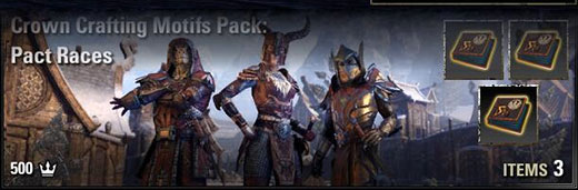 Crown Crafting Motifs Pack: Pact Races