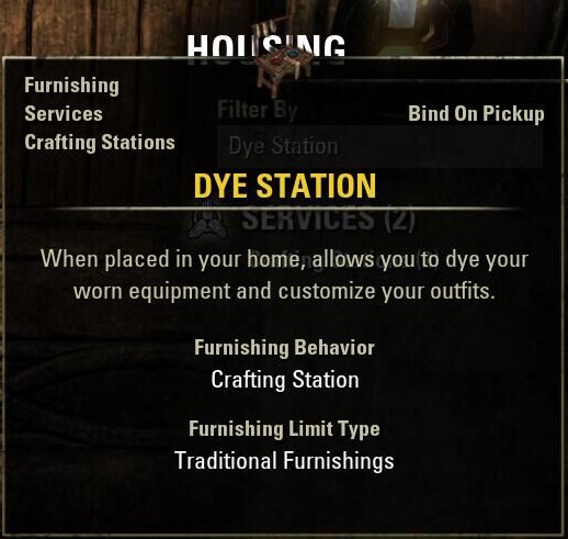 Dye Station