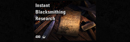 Instant Blacksmithing Research
