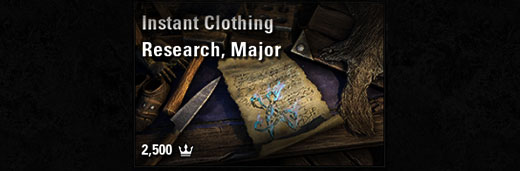 Instant Clothing Research, Major