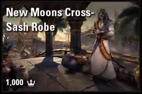 New Moons Cross-Sash Robe