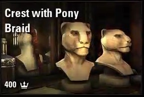 Crest with Pony Braid
